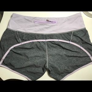 Lulu lemon long speed shorts